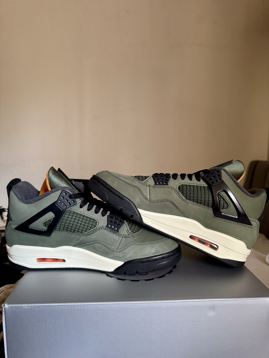 NEW Undefeated x Air Jordan 4 Retro 2025 Green - Men 8.5 | eBay