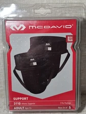 2-pack McDavid Athletic Supporter Jockstrap With Stretch Mesh Pouch 3110 Adult S