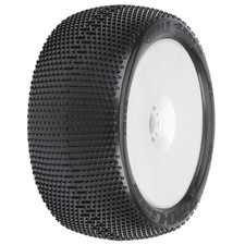 Pro-line Racing Holeshot Vtr 4.0 S3 18 Truckmtd White Wheels Fr Rc Tire