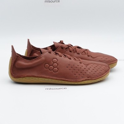 VivoBarefoot Sensus 43 EU Womens Sz 11 Brown Bark Leather Sneaker