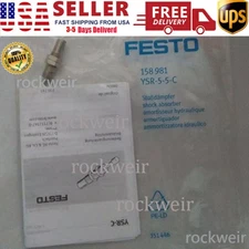 US FREE TAX New FESTO YSR-5-5-C 158981 Pneumatic shock absorber