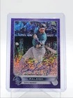 CAL RALEIGH 2022 TOPPS CHROME ROOKIE PURPLE SPECKLE RC AUTO /299 Q5966