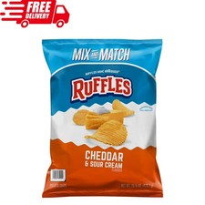 Ruffles Cheddar  Sour Cream Potato Chips, 15.125 oz.