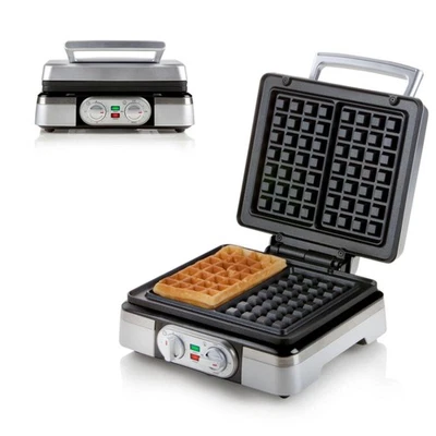 Design Waffelautomat belgische Waffeln Waffeleisen antihaft beschichtet DOMO