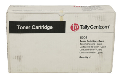 TallyGenicom 043336 Toner, cyan, 6.600 Seiten, 8008