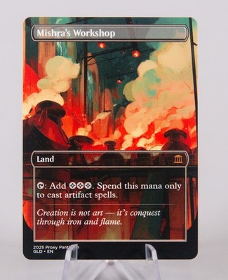 Mishra's Workshop | Handmade Borderless Designed Art Card