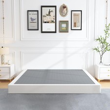 5 Inch Heavy Duty Metal Box Spring Mattress Foundation 3000lbs Max Weight
