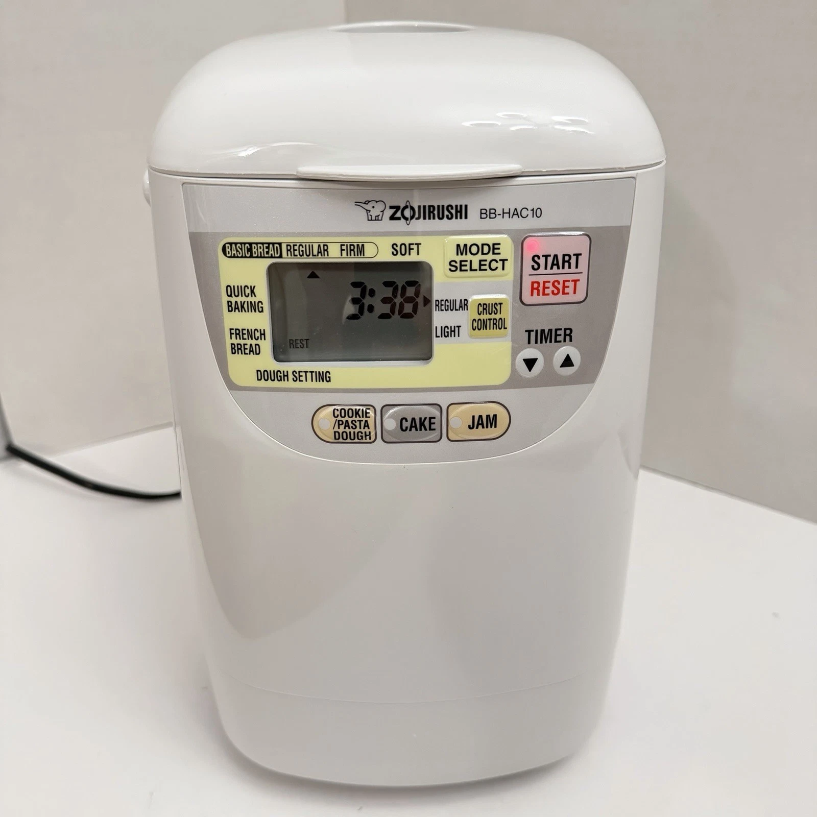 Zojirushi BB-HAC10 Home Bakery Mini Breadmaker 1lb Bread Machine Tested Works
Opens in a new window