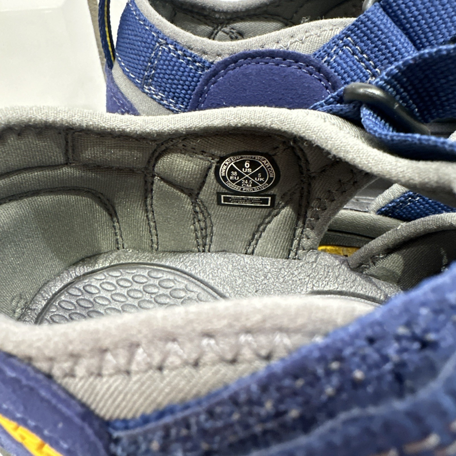 Sandali Keen Newport H2 bambini giovani 6 blu impermeabili scarpe sportive ragazzo ragazza escursionismo