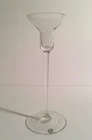 Vintage Tiffany & Company Glass Candle Holder Made in Austria 8-3/4 High