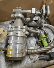 OSAKA VACUUM COMPOUND MOLECULAR PUMP TG220FRAB. W/ MDC KGV-2000V-P-02 GATE VALVE