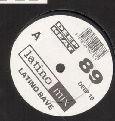 Latino Rave Latino Mix 7'' Vinyl UK Deep Heat 1989 Megamix DEEP10