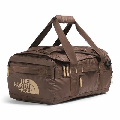 The North Face Base Camp Voyager Duffel Bag 32L Smokey Brown Khaki Stone New