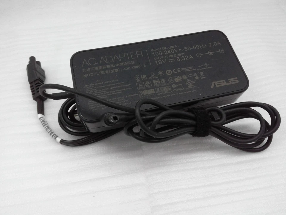 Cargador 120W original 19V 6.32A ADP-120RH B para Asus FX503VD-DM079t OEM 5.5x2.5m Foto 3 de 3