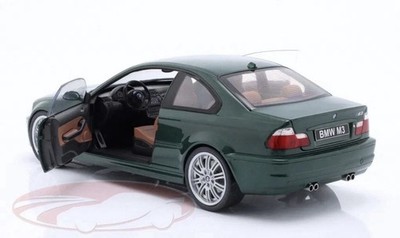 BMW M3 (E46) Coupe year 2000 Oxford green 1:18 Solido Free