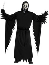 Ghost Face Aged Deluxe Adult Costume.Gown And Mask.New.OSFM