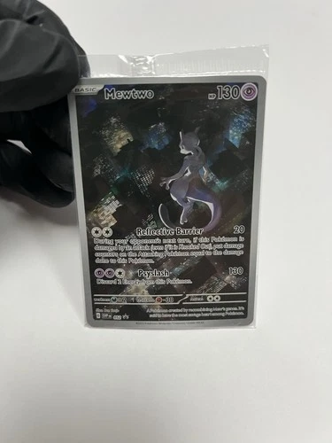 Pokemon TCG - Mewtwo 052 Scarlet & Violet - Black Star Promo Holo - NM