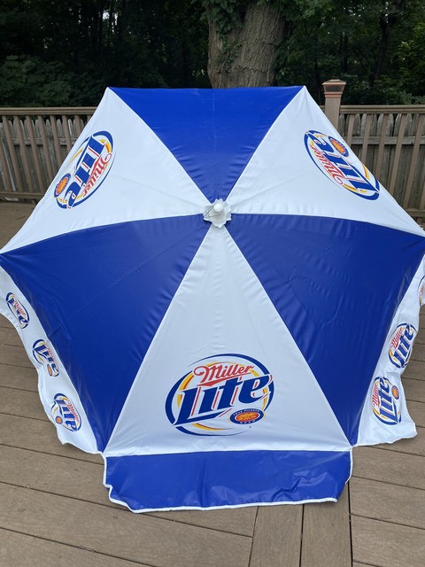 Destinationgear Miller Lite 6 Polyester Umbrella Patio Pole For Sale Online Ebay