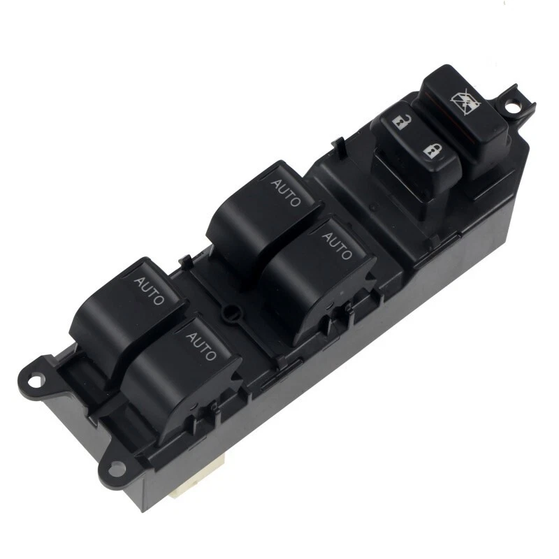 Interruptor de ventana eléctrica LED iluminado para puerta delantera automático abajo/arriba para Toyota Tacoma 12-15 Foto 3 de 4