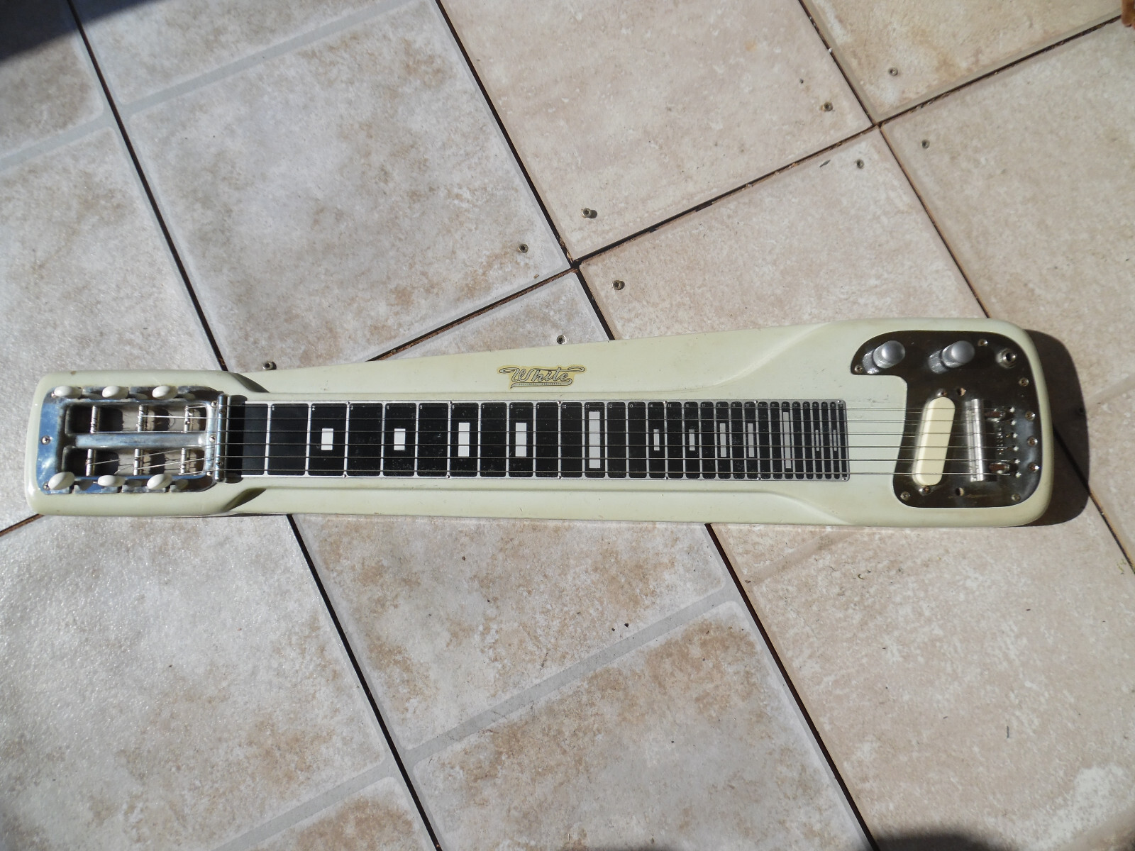 1950's Fender "White" Lap Steel Guitar eBay