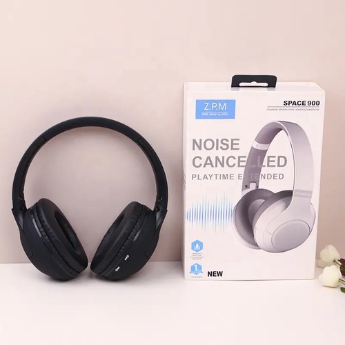 Wireless Over Ear immersive Headphones Noise Cancelling Cushioned Studio Headset - Picture 8 of 16