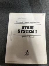 Atari ATARI SYSTEM I Schematic Package Manual- good used original