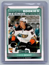 2021-22 UD O-Pee-Chee Simon Benoit #643 Marquee Rookie RC