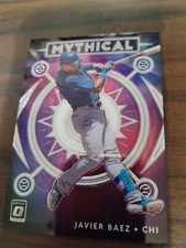 2020 Panini Donruss Optic - Mythical Holo Prizm #M-9 Javier Báez