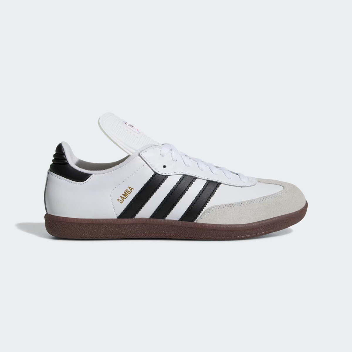 Men's Adidas SAMBA CLASSIC Sneakers 772109 Run White/Black/Run