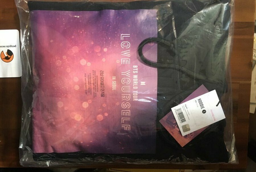 BTS WORLD TOUR LOVE YOURSELF IN SEOUL OFFICIAL MD HOODIE