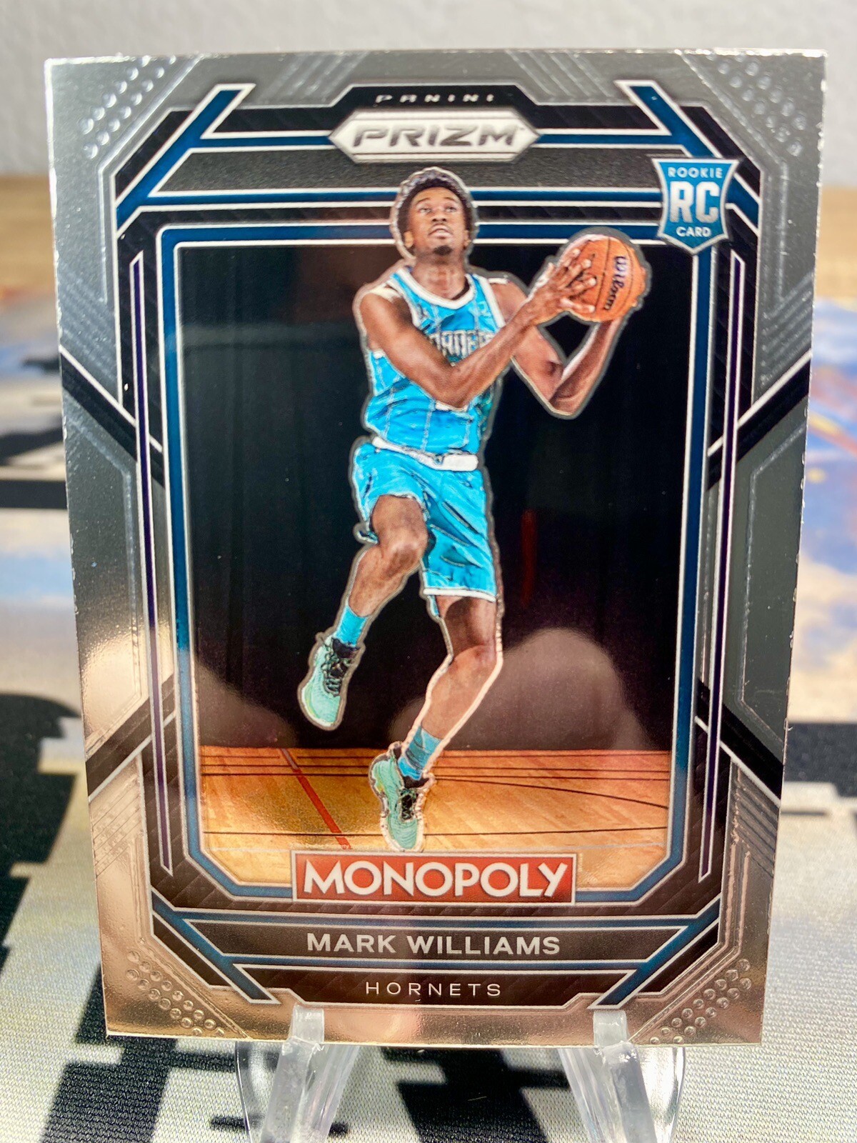 2022-23 Mark Williams Panini Prizm Monopoly Rookie Card #12 Charlotte Hornets