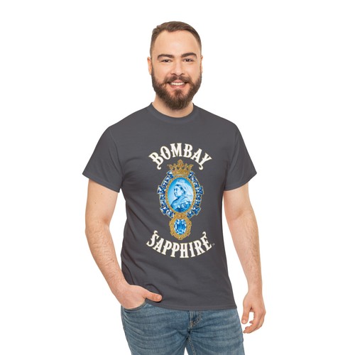 T-Shirt Bombay Saphir Gin weiß klassisch Bier Unisex ALLE GRÖSSEN - Bild 104 von 147