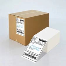 4 x 6 Thermal Shipping Paper Roll 500 Labels Self-adhesive Mailing for Zebra lot