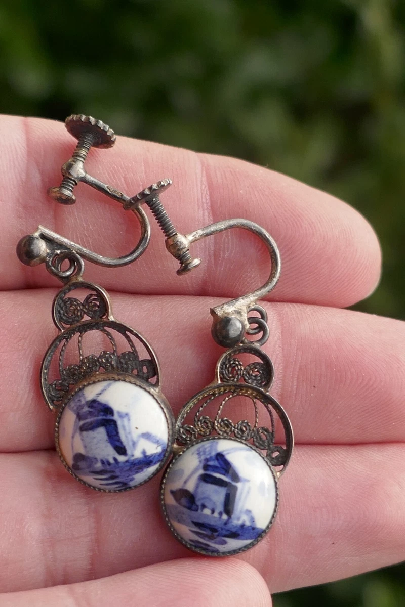 Front and back shop earrings ebay