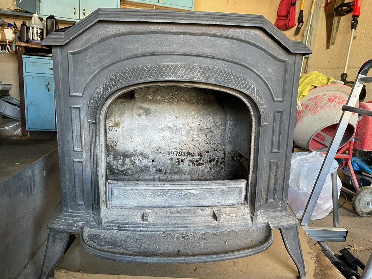 Vintage Vermont Castings Resolute Wood Stove 1979 | eBay