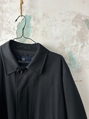 Aquascutum Navy Trench Coat Size 44r | eBay