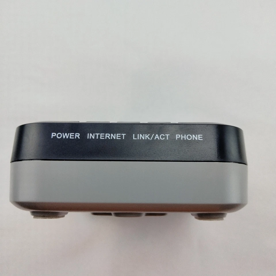 Basic Talk Home Phone Device Model HT701 with land line adapter no power cord - Image 2 of 4