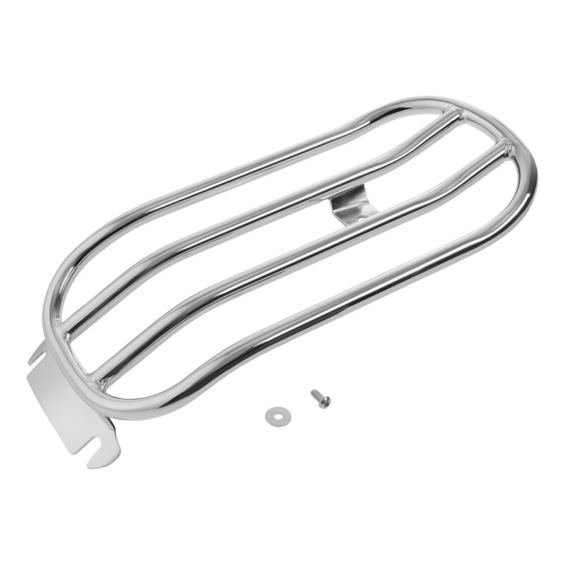 Solo Seat Luggage Rack Fit For Harley Softail Fat Boy FLFBS