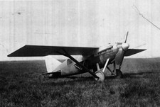Curtiss Cox Racer Private Airplane Desktop Kiln Dried Wood Model Small New
