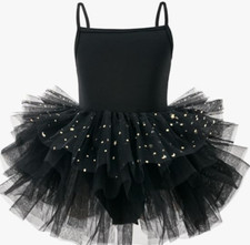 NEW Tutu.kk Toddler Girls Tutu Dresses Strap Shiny Tulle Ballet Leotard Small