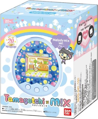 Tamagotchi m!x Melody Mix Ver. Blue 20th Anniversary Virtual