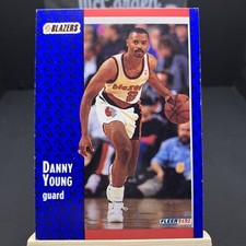 1991-92 Fleer Danny Young #346 Portland Trailblazers