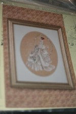 Lavender and Lace Cross Stitch Pattern The Bride