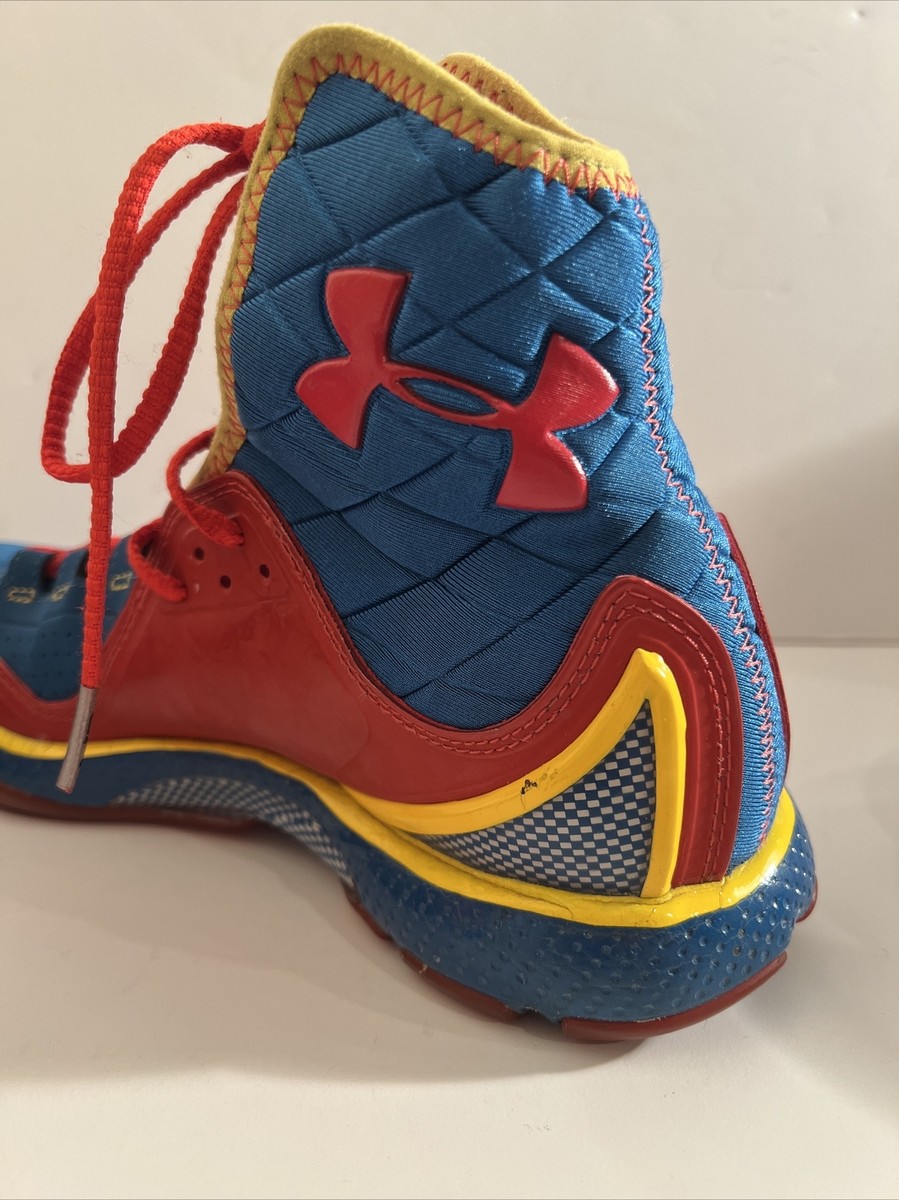 Under Armour Cam Newton Shoes Highlight Superman Trainer YoungSz