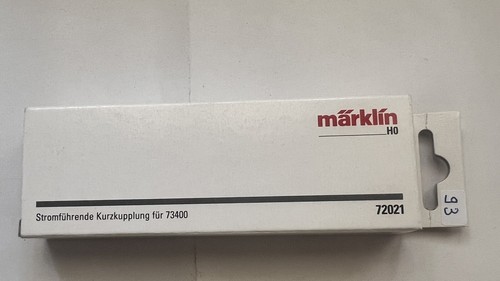 LQ242 Marklin 7319 - Attelages Courts Conducteur De Courant - Ho 1/87 - Occasion