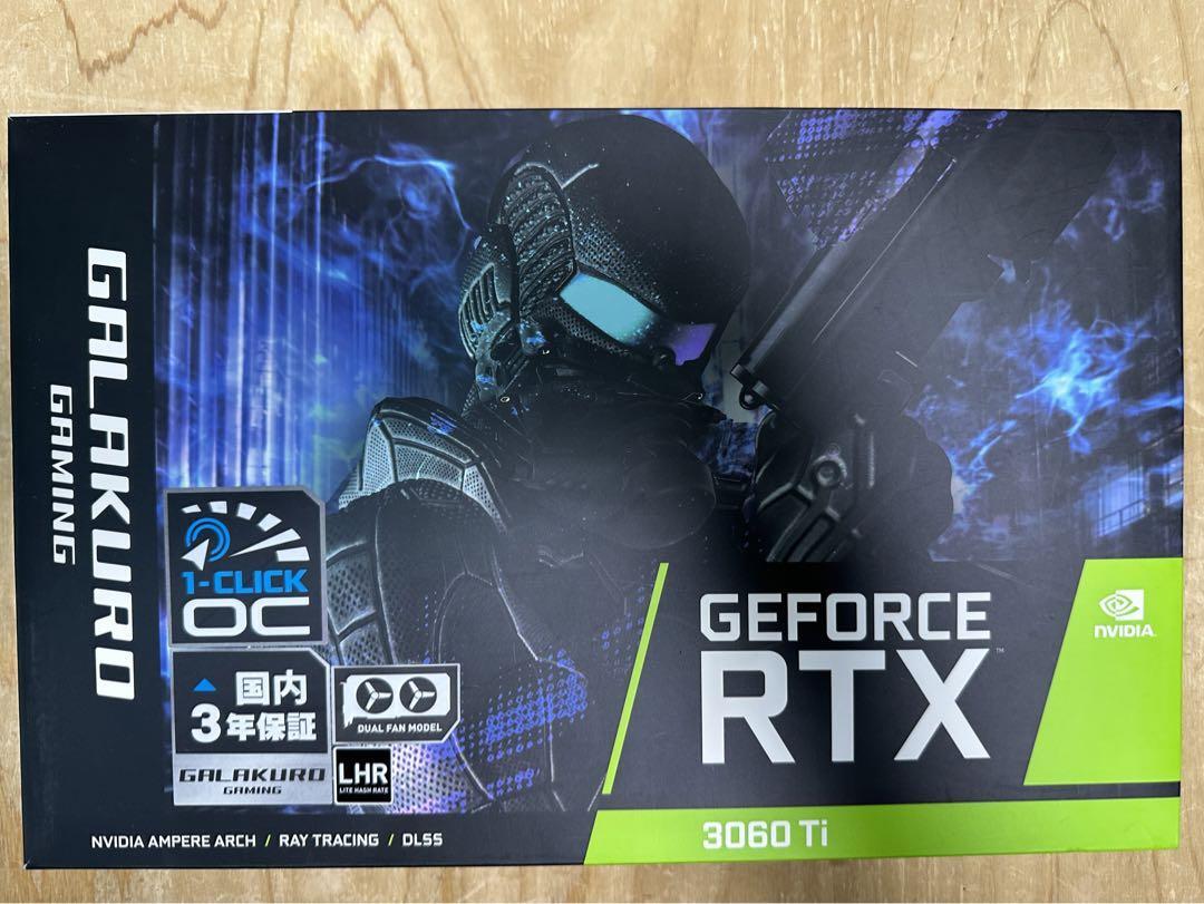 Galakuro Gaming GeForce RTX 3060 Ti 8GB LHR Graphics Card Used | eBay