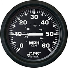FARIA BEEDE 32816 Euro Speedometer GPS 60 MPH Studded - 4, Black NEW