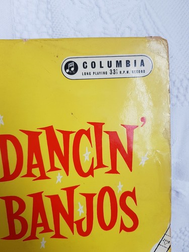 Big Ben Banjo Band Dancin' Banjos LP Vinyl/ Mono Columbia Records/ 33SX 1108. - Picture 9 of 12