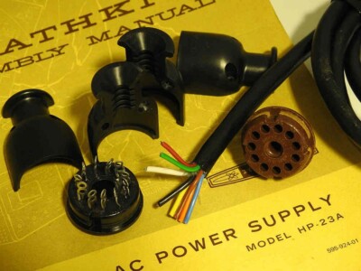  BRAND NEW 11 PIN CABLE FOR HEATHKIT SB RADIOS AND HP POWER SUPPLIES