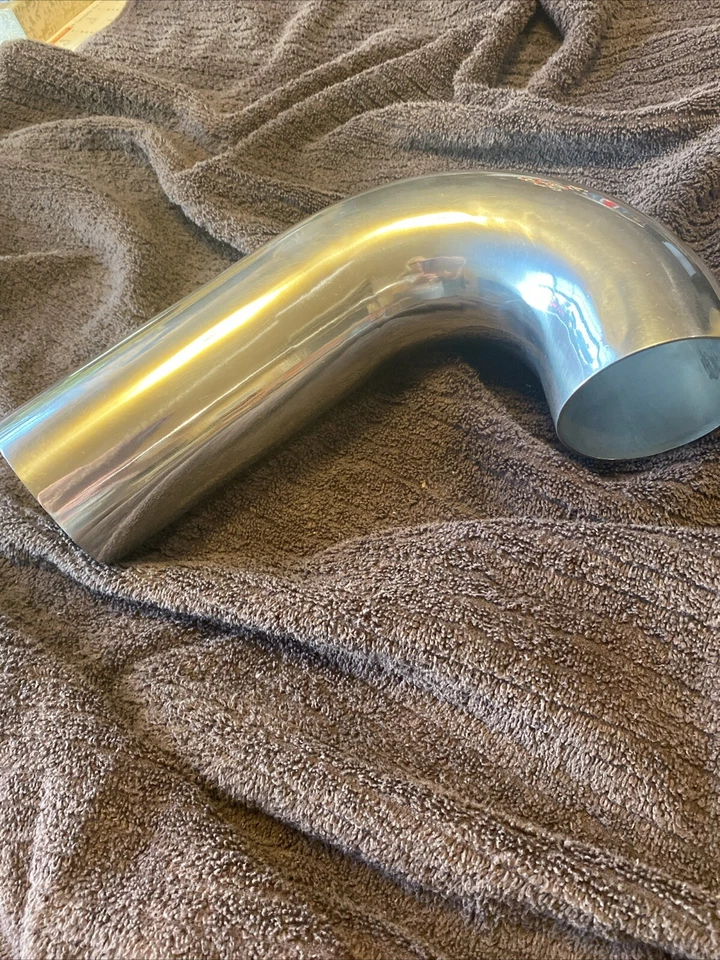 3" O.D. Tube Aluminum, 120 Degree Bend Elbow, 6" Leg, Air Intake 94963 - Image 4 of 4
